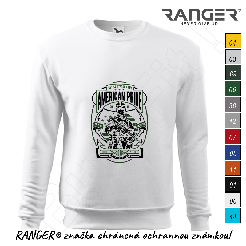 Mikina RANGER® - AMERICAN PRIDE