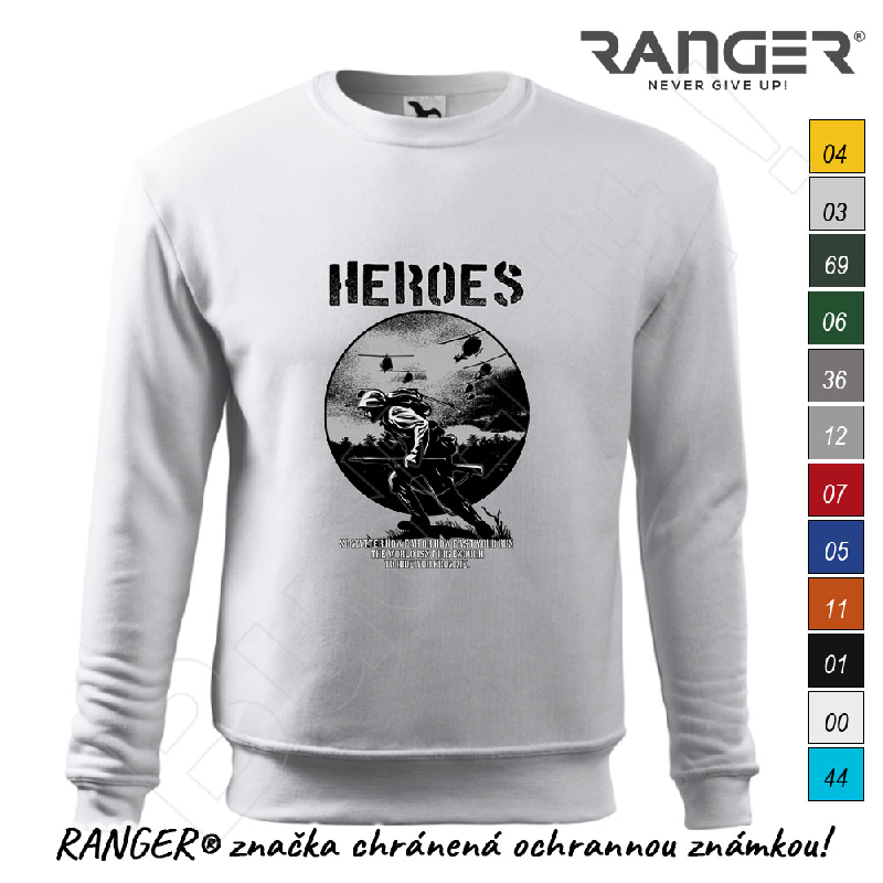 Mikina RANGER® - HEROES