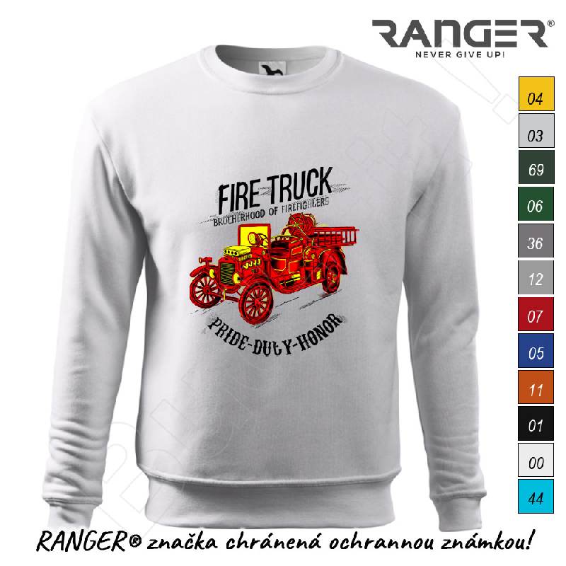 Mikina RANGER® - FIRE TRUCK