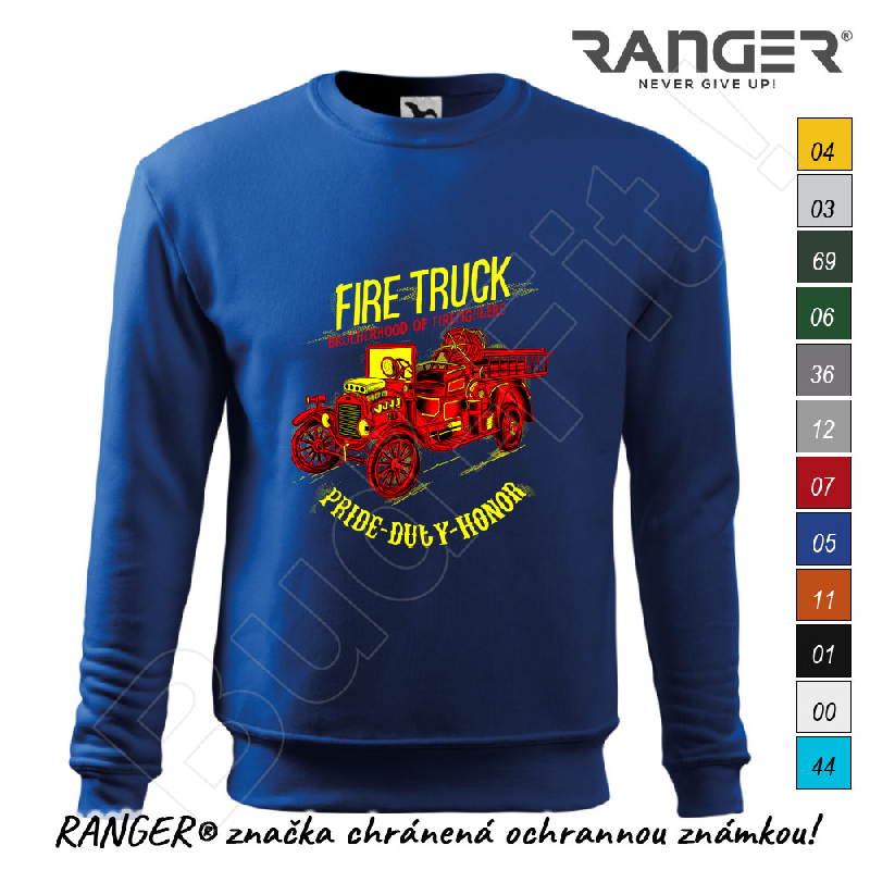 Mikina RANGER® - FIRE TRUCK