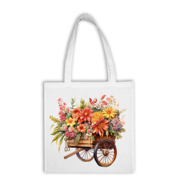 Bavlnená taška - Kvety 13