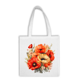 Bavlnená taška - Kvety 19