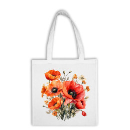 Bavlnená taška - Kvety 20