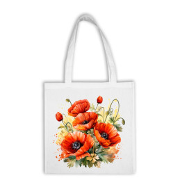 Bavlnená taška - Kvety 22