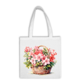 Bavlnená taška - Kvety 24