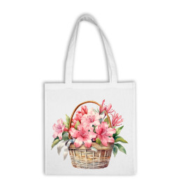 Bavlnená taška - Kvety 25