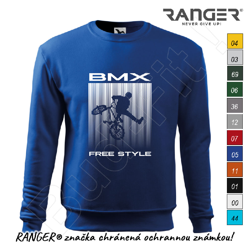 Mikina RANGER® - BMX FREE STYLE