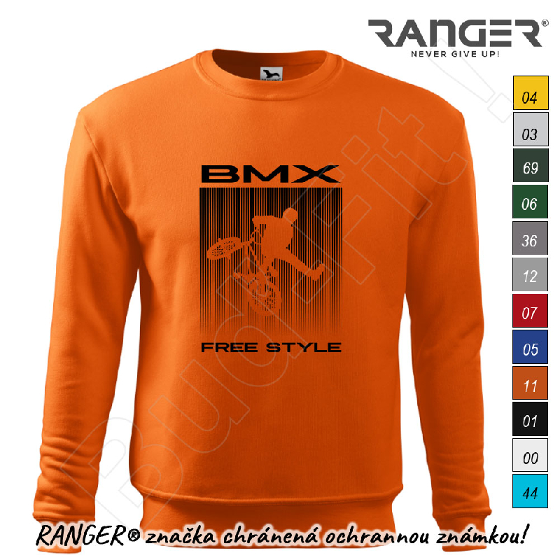 Mikina RANGER® - BMX FREE STYLE