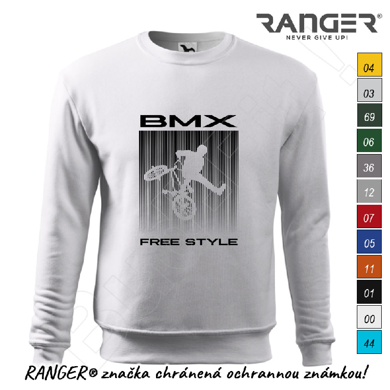 Mikina RANGER® - BMX FREE STYLE