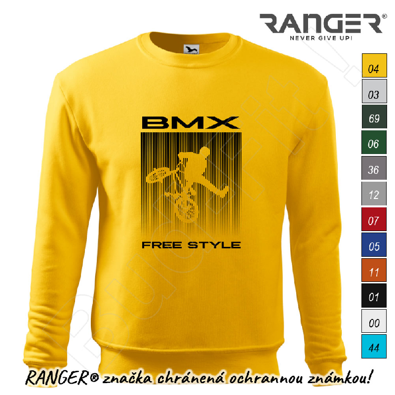 Mikina RANGER® - BMX FREE STYLE