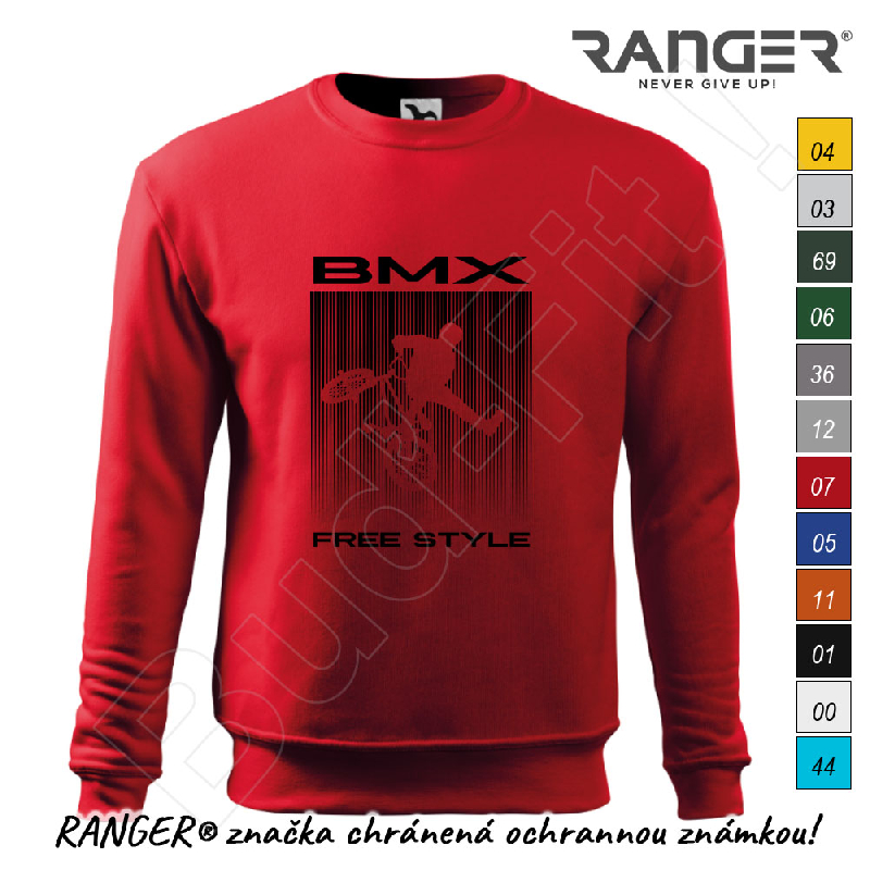 Mikina RANGER® - BMX FREE STYLE