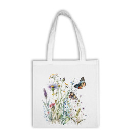 Bavlnená taška - Kvety 28