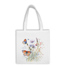 Bavlnená taška - Kvety 29