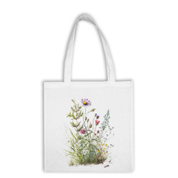 Bavlnená taška - Kvety 31