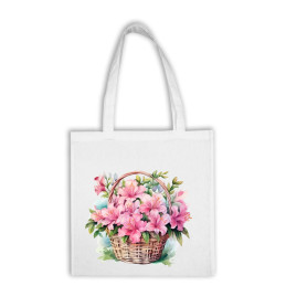 Bavlnená taška - Kvety 37