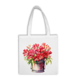 Bavlnená taška - Kvety 39