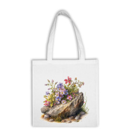 Bavlnená taška - Kvety 44