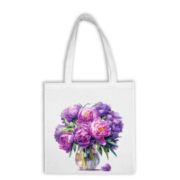 Bavlnená taška - Kvety 46