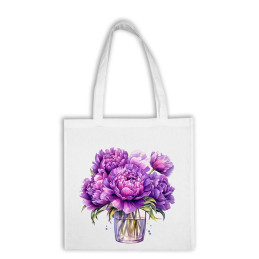 Bavlnená taška - Kvety 47