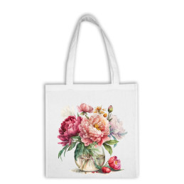 Bavlnená taška - Kvety 49