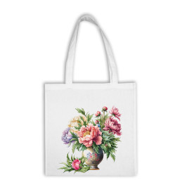 Bavlnená taška - Kvety 50