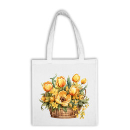 Bavlnená taška - Kvety 53