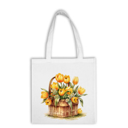 Bavlnená taška - Kvety 54