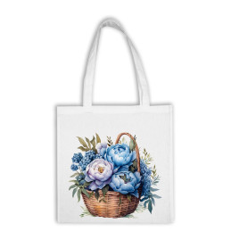 Bavlnená taška - Kvety 55