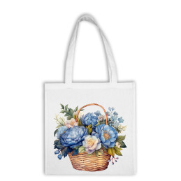 Bavlnená taška - Kvety 56