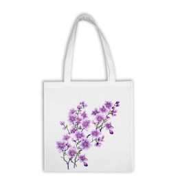 Bavlnená taška - Kvety 58