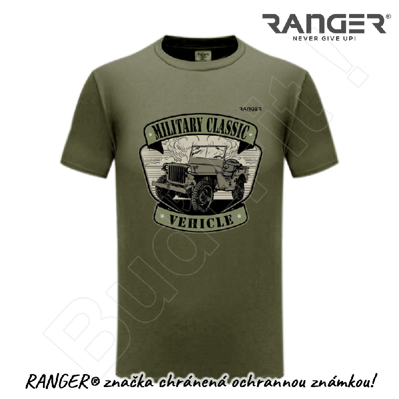 Tričko RANGER® - MILITARY CLASSIC VEHICLE